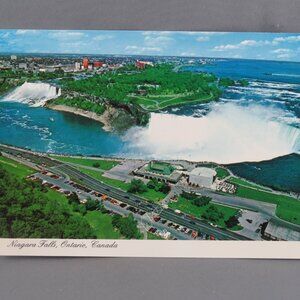 Vintage Postcard - Niagara Falls Ontario Aerial Photo - Dexter Press